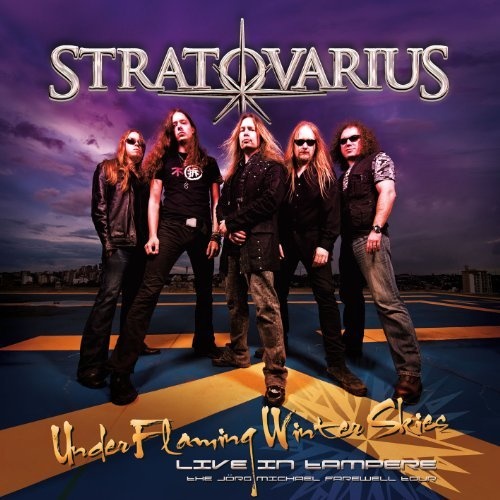 Stratovarius : Under flaming winter skies - Live in Tampere. Album Cover