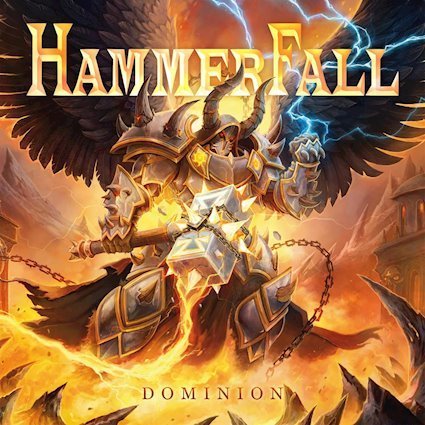 Hammerfall : Dominion. Album Cover