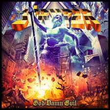 Stryper  : God Damn Evil . Album Cover