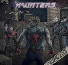 Confess : Haunters. Album Cover