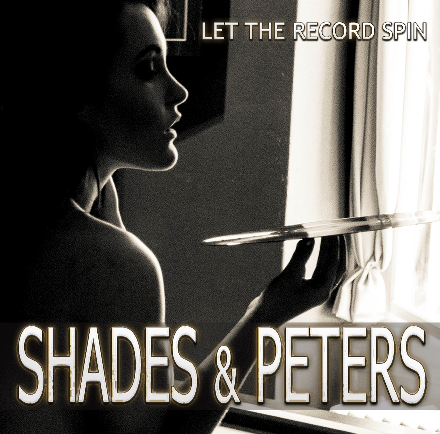 Shades And Peters : Let The Record Spin. Album Cover