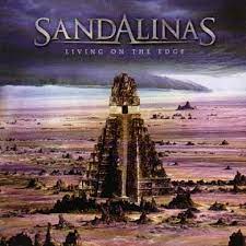 Sandalinas : Living On The Edge. Album Cover