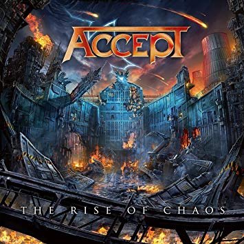 Accept  : The Rise Of Chaos . Album Cover