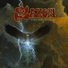 Saxon  : Thunderbolt. Album Cover